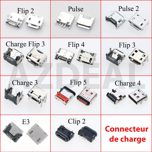 Connecteur De Charge Pour Enceinte JBL Charge 3 - Port D'alimentation - Générique Neuf