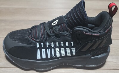Adidas Dame 7 EXTPLY Opponent Advisory Basketball Shoes Black Men's Size 8