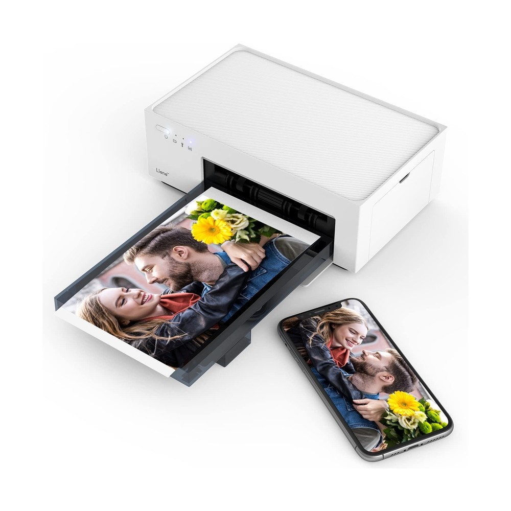 Liene 4x6 Wi-Fi Photo Printer with 20 Full-Color Sheets