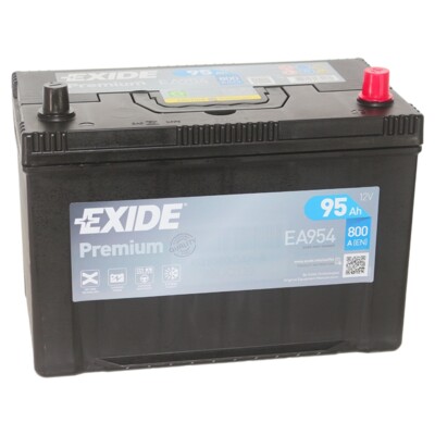 Starterbatterie Exide EA954 Premium 95Ah Autobatterie für asiatische und US PKW