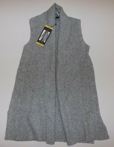 MARIO SERRANI Sleeveless Cardigan Shawl 