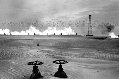 Hqs-41 Wara Ölfelder, Kuwait 50er Jahre. Foto