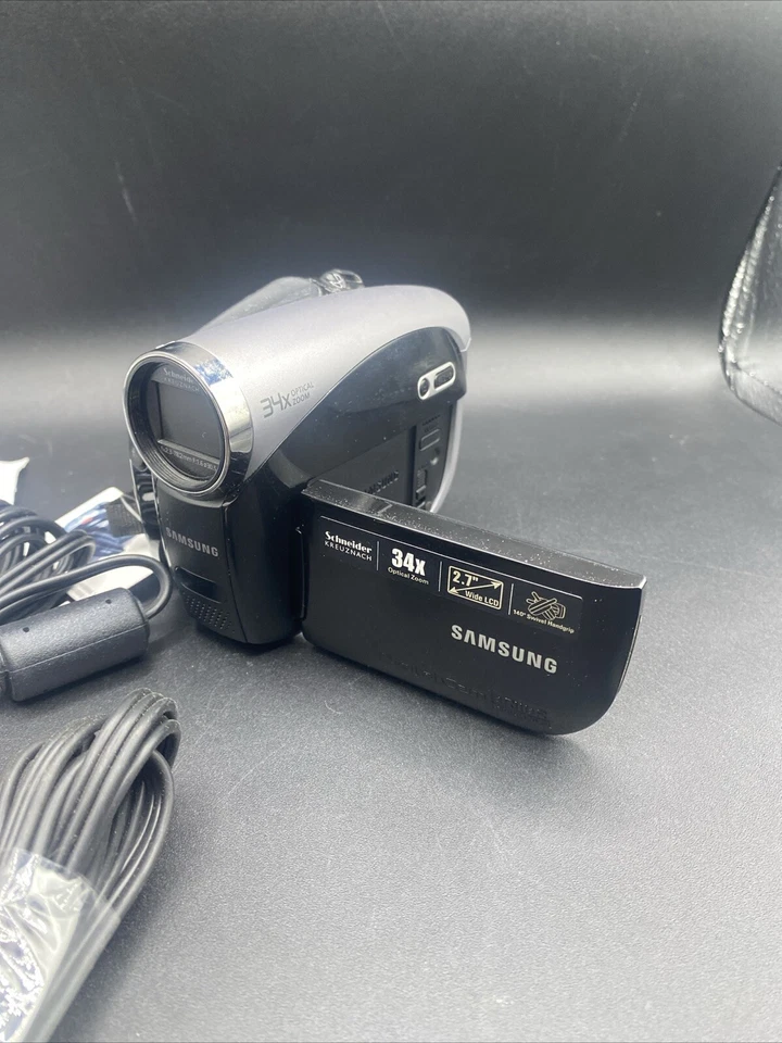 Samsung SC-DX103 DVD Camcorder 34x Optical Zoom Tested Working - Image 4 of 4