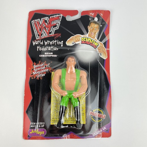 WWF / WWE Justoys Bend-Ems Figure Series Brian �To...