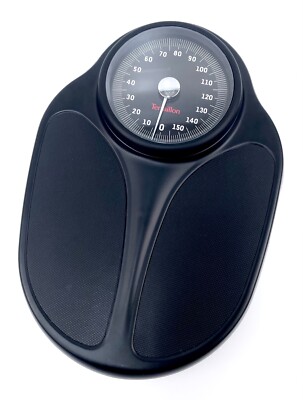 Terraillon Analoge Personenwaage bis 160kg Klassisches Design Retro Große Skala