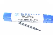 NEW Monster 250-320052B .052-2FL-SE-REG-BALL-AlTiN Tool USA miniature end mill