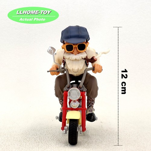 Anime toy kids Master Roshi Riding motorcycle action Figure Statue Toy ...
