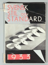 Stil och Standarte Stockholm 1933 Wilhelm Kage Hjorth Vicke Lindstrand Schwedisch