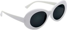Oval round Retro Sunglasses Color Tint or Smoke Lenses