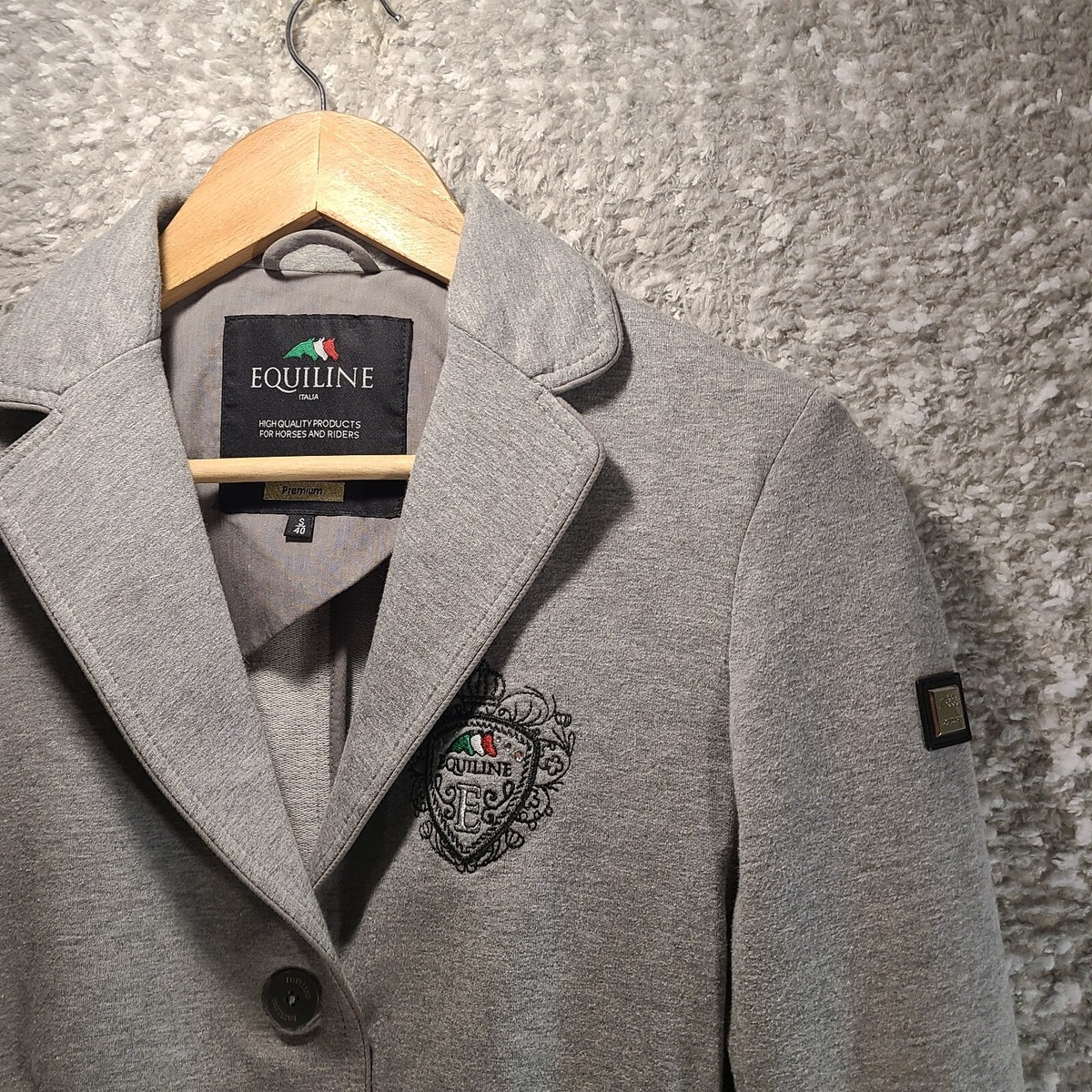 Veste D’Équitation Femme Equiline Italia – Taille 40 – Petite – Equestre Premium