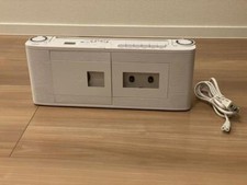 TOSHIBA CD Radio Cassette Recorder TY-CDV1-W White Portable Surround Sound