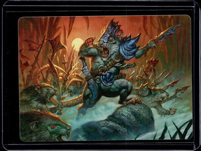 Persistent Marshstalker - 14 - Art Card - BLB - NM - MTG