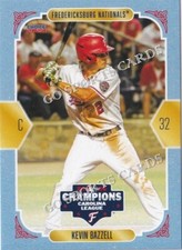 2024 Fredericksburg Nationals Champions Kevin Bazzell RC Rookie Minor League