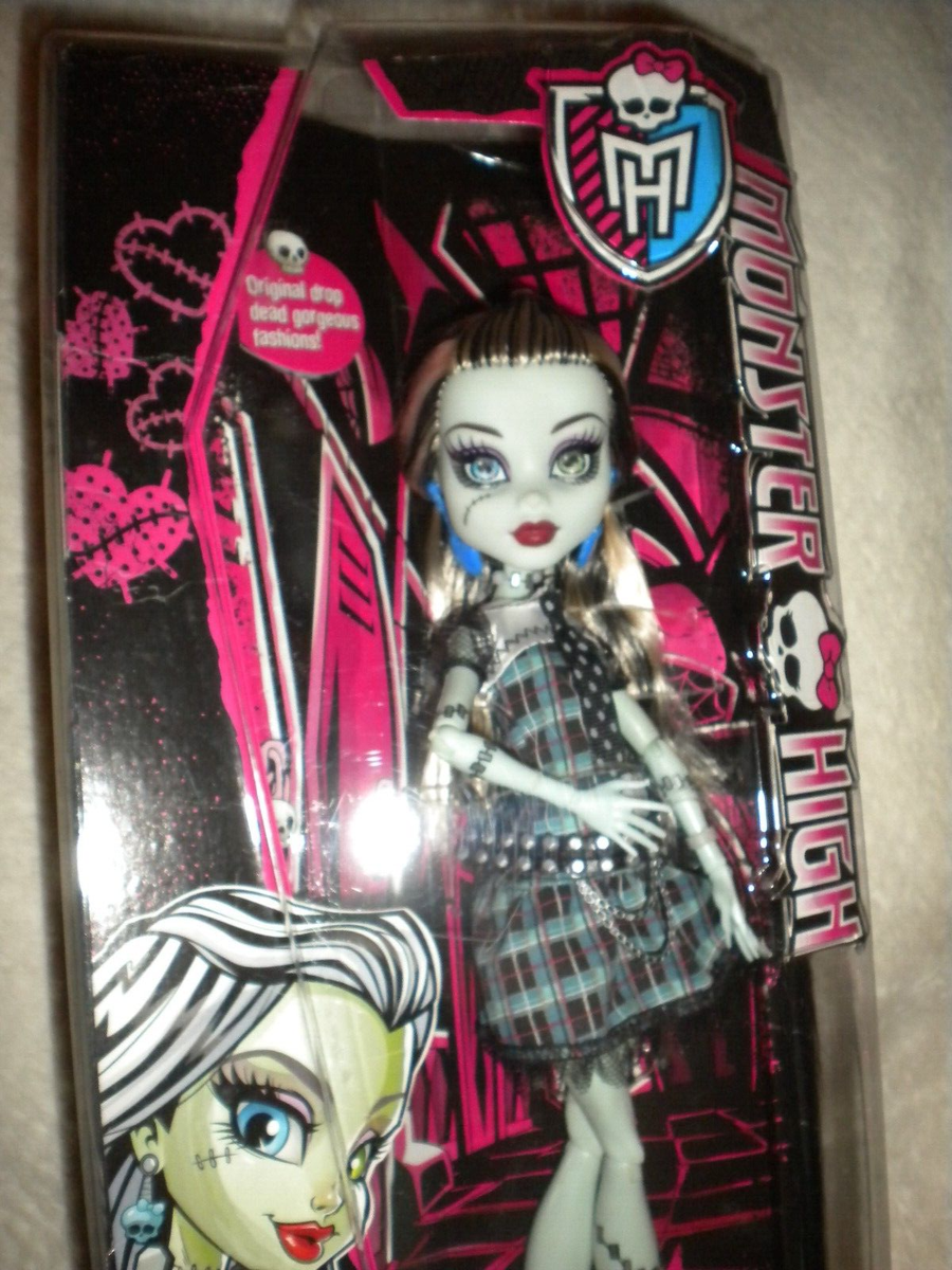 NEW/Sealed Monster High Original Ghouls Frankie Stein 2014 Doll First  Re-Issue