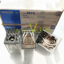 1PCS OMRON Power Relay 14Pins MY4-02 12VDC NEW