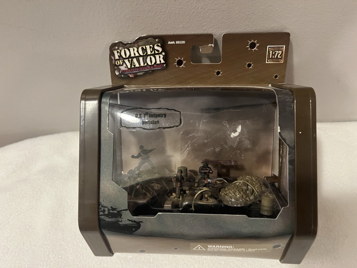 Forces Of Valor 1:72 US 7TH INFANTRY DIVISION Normandy WWII Figure