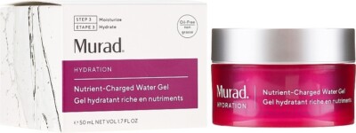 Murad Hydration Nutrient Charged Water Gel Oil Free 1.7oz/50ml Step 3 Moisture