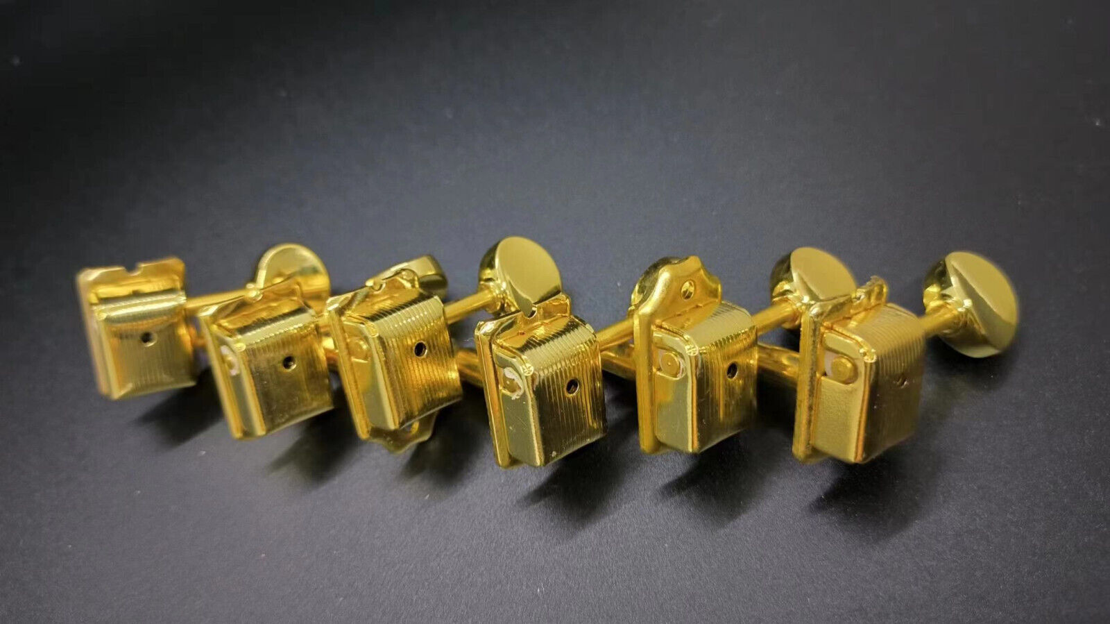 Vintage Guitar Tuning Pegs Keys Tuners For Fender Strat Telecaster Parts 6R Gold