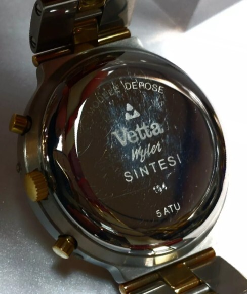 Orologio VETTA Sintesi -Chrono Auto Complicato Fasi Luna-MINT