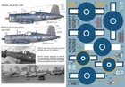 RNZAF F4U-1 Corsairs - “Enraging Donald Duck” nose art . 1/32nd scale V3292.