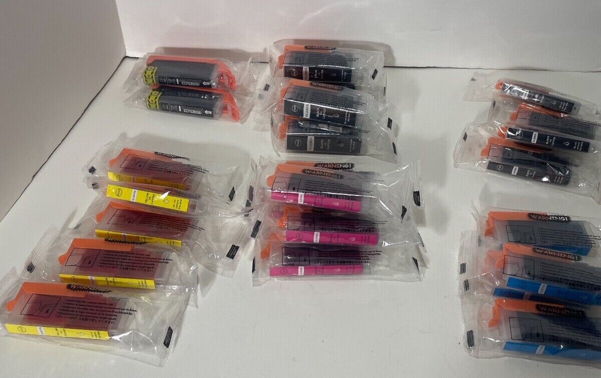 26 High-Capacity Ink Cartridges for Canon PIXMA PGI-250XL CLI-251XL in Black, Cyan, Yellow, Magenta-image