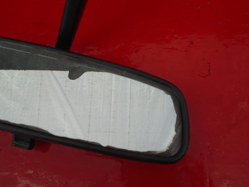 97 98 99 00 01 HONDA PRELUDE INTERIOR REAR VIEW MIRROR RVM OEM BLACK 017012 - Image 2 of 4