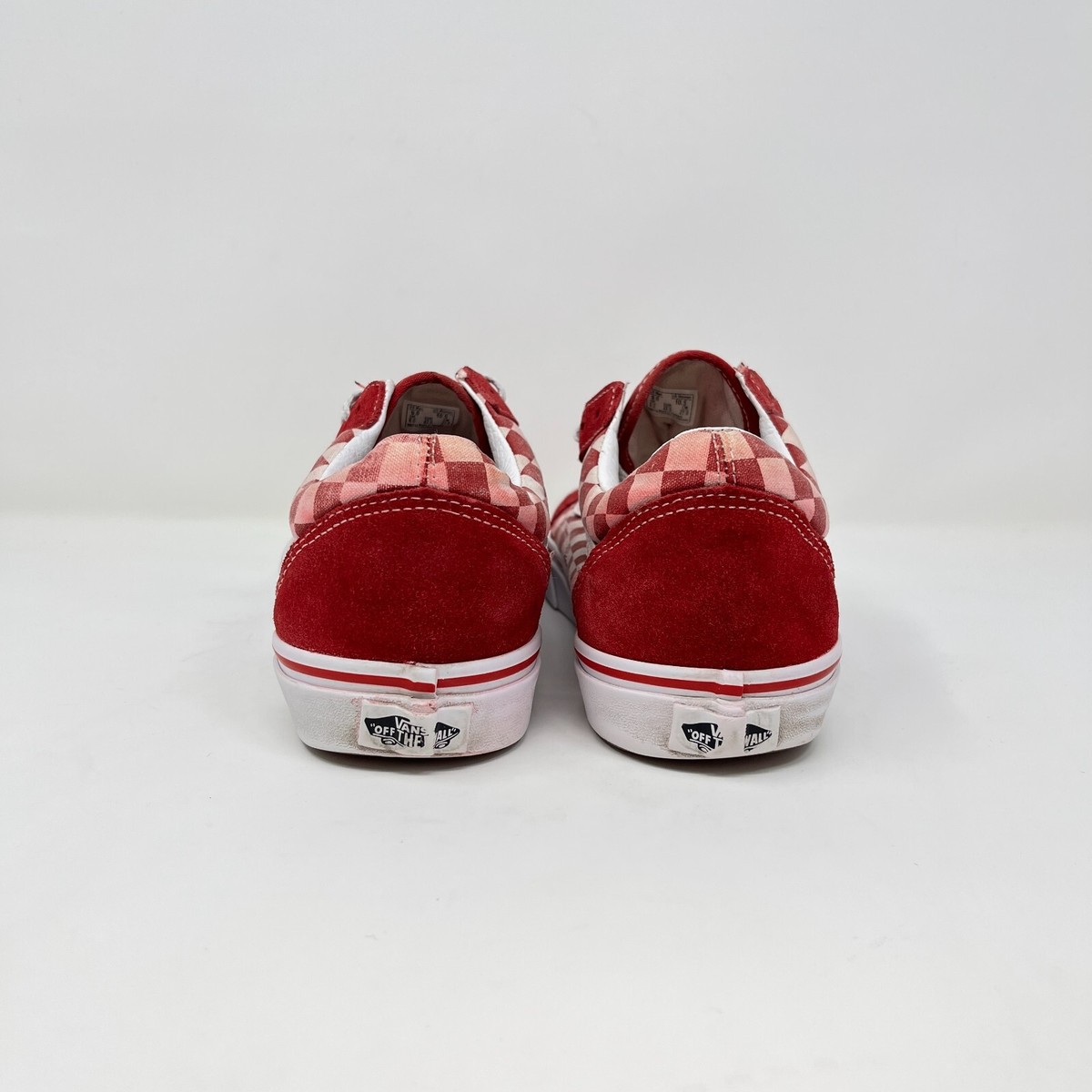 Vans 500714 Old Skool Rally Red Checkerboard Men\'s Size 9.5 Skateboard Shoes s-l1200.jpg main image 2