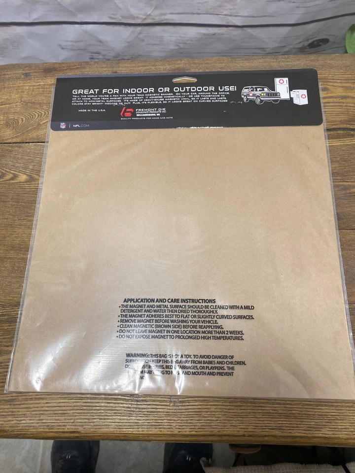 Buffalo Bills Vinilo Equipo Imán Casco Calcomanía Fútbol Deportivo Coche Camión 12 Pulgadas Foto 3 de 3