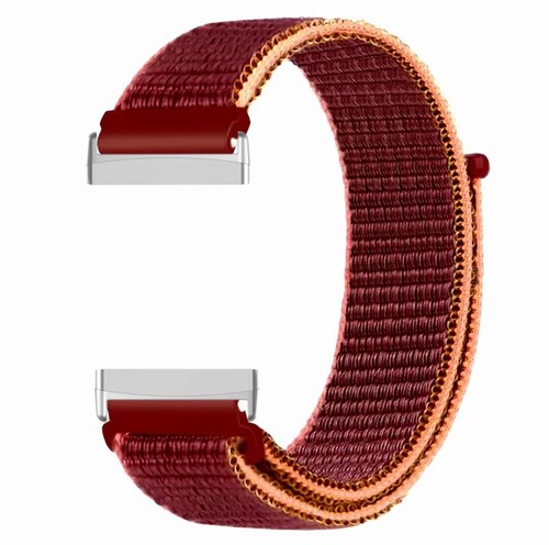 Nylon Sport Armband für Fitbit Versa 4 / 3 / Sense / Sense 2, Band,Watch Strap - 第 24/74 張圖片