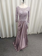 Elegant Chiffon Evening Dresses Lace Mother of the Bride Groom Dresses Formal
