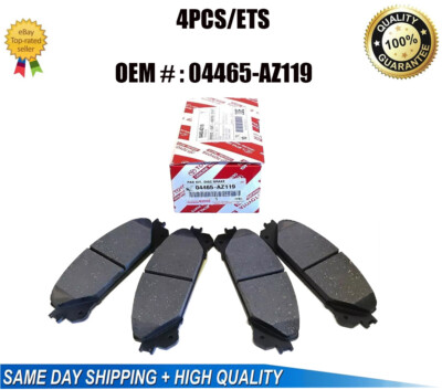 2008-2019 TOYOTA HIGHLANDER / HV FRONT CERAMIC BRAKE PADS GEN OEM 04465-AZ319