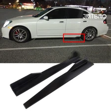Side Skirt 75cm/29.33" Rocker Splitters Winglet Wings Canard Diffuser Universal
