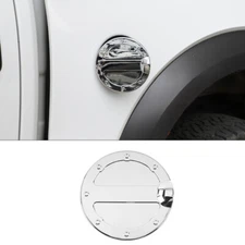 Exterior Gas Tank Cap Fuel Filler Door Cover Trim For Ford F150 2009-2014 Chrome