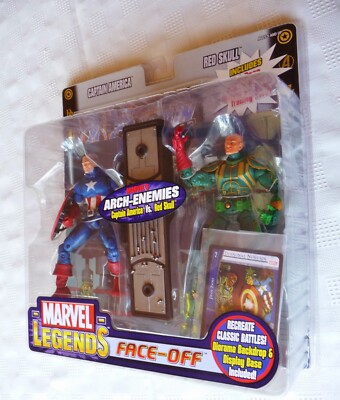 Marvel Legends Face-off Capitan América & Red Skull Sellado | Meses sin
