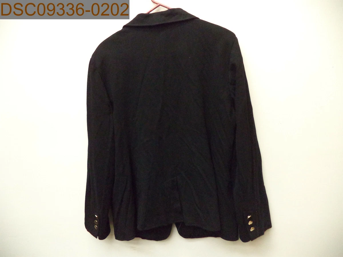 NWT Loft Plus Size 16 One Button Black Blazer 488112