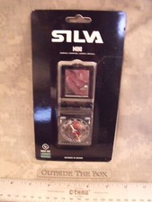Emergencia/Supervivencia: Brújula Silva MINI, Impermeable, Uso Nocturno, Báscula, Espejo