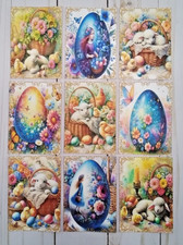 9 Easter Handmade Pocket Letter Cards Scrapbooks Junk Journals Crafts Parties