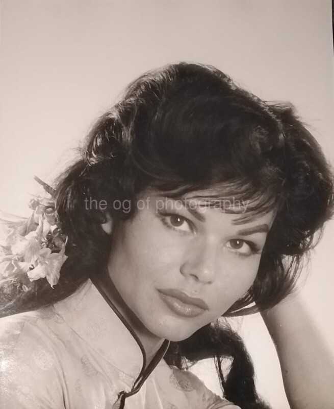 LAYA RAKI Dancer GERMAN FILM ACTRESS bw 14 X 11 FOUND  PHOTO Portrait 910 3 L
