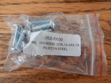 16pc 12-24X.75 Pilot Screw for Rack Mount Applications