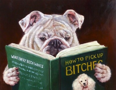 Casanova by Lucia Heffernan Image Size 18 1/8'' x 15''