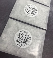 Snow Confetti Eco Friendly Natural Biodegradable Wedding Confetti PACKETS Vegan