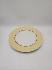 Martha Stewart "Yellow Twirl" 11 Inch Dinner Plate