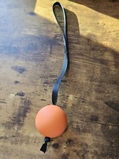 NEW OOAK DOG BALL CHUCKER THROW PULL TUG HANDMADE TOY PROCEEDS DONATED PLS READ