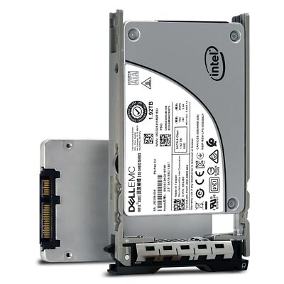 Dell 55J8H Intel S4610 1.92TB SATA 6Gb/s 2.5'' Enterprise SSD in a G12/13 Tray