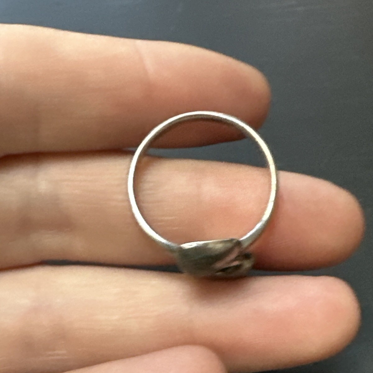 Bague coeur argent 925 rhodié nacre zirconium blanc Taille de bague au choix 56