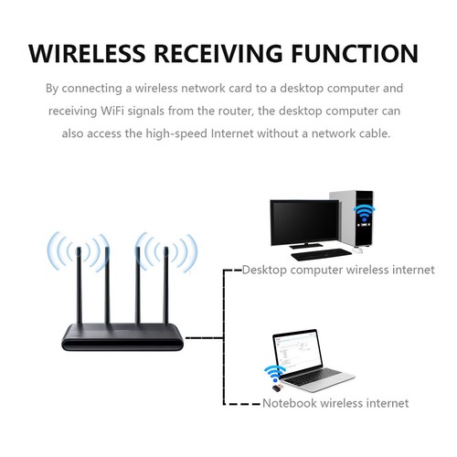 1~5X Mini USB WiFi Dongle 802.11 b/g/n Wireless Network Adapter -Windows Laptop - Picture 5 of 11