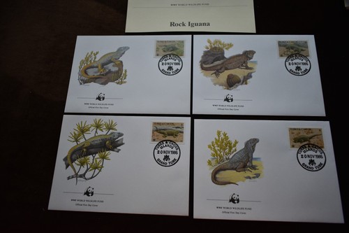 WWF World Wildlife Fund First Day Covers, Birds, Sealife, Polar Bears, Whales - Picture 16 of 18
