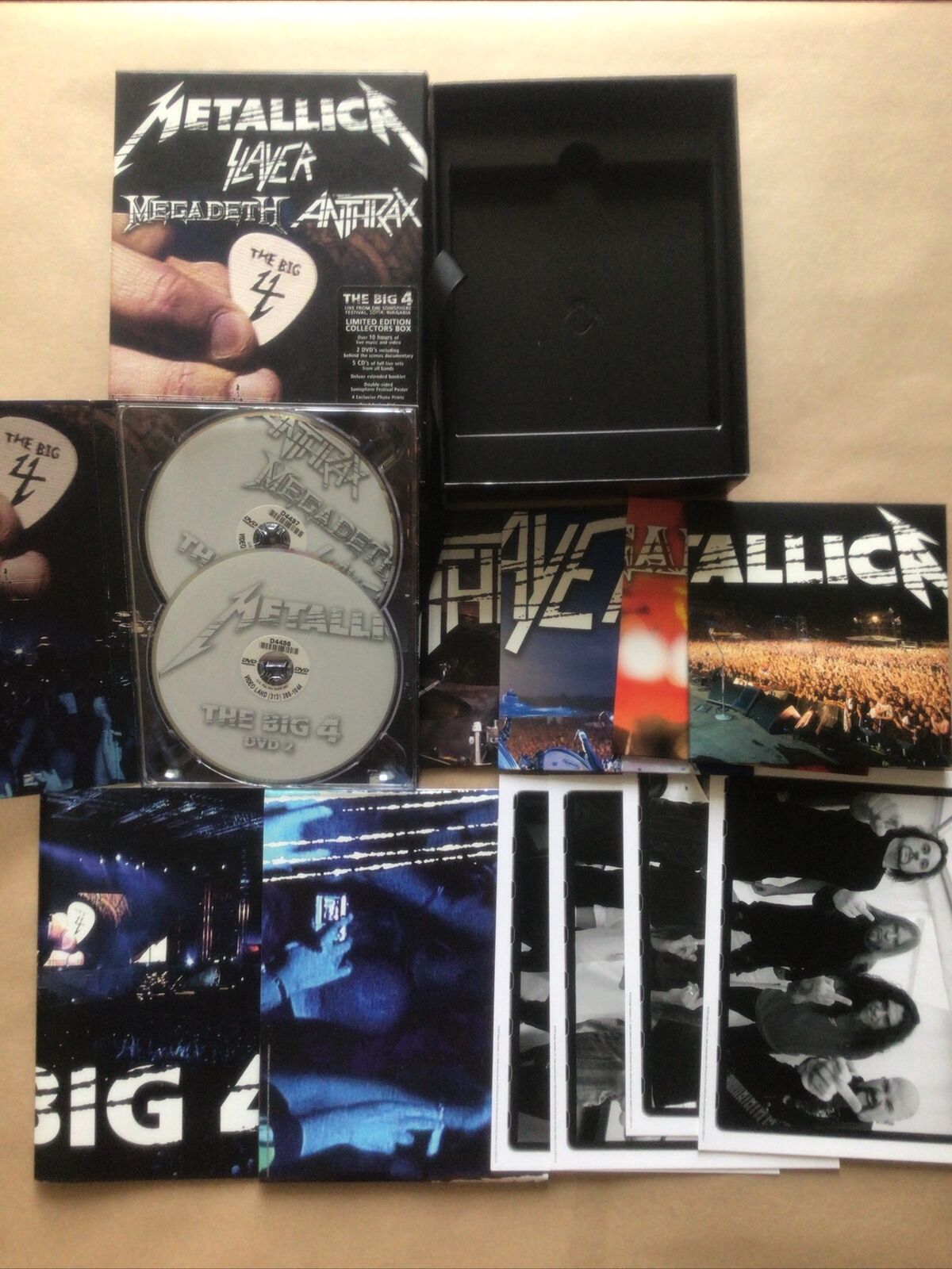 Metallica Slayer Megadeth Anthrax - Live From Sofia 7 Discs Set 