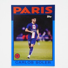 2022-23 Paris Saint-Germain Team Set Topps Carlos Soler #40 94/150