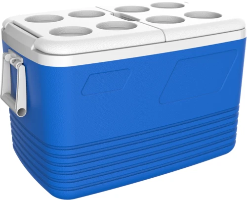 TERMOS 60L COOL BOX PORTABLE COOLBOX INSULATED COOLER FOOD DRINKS TRAVEL CAMPING